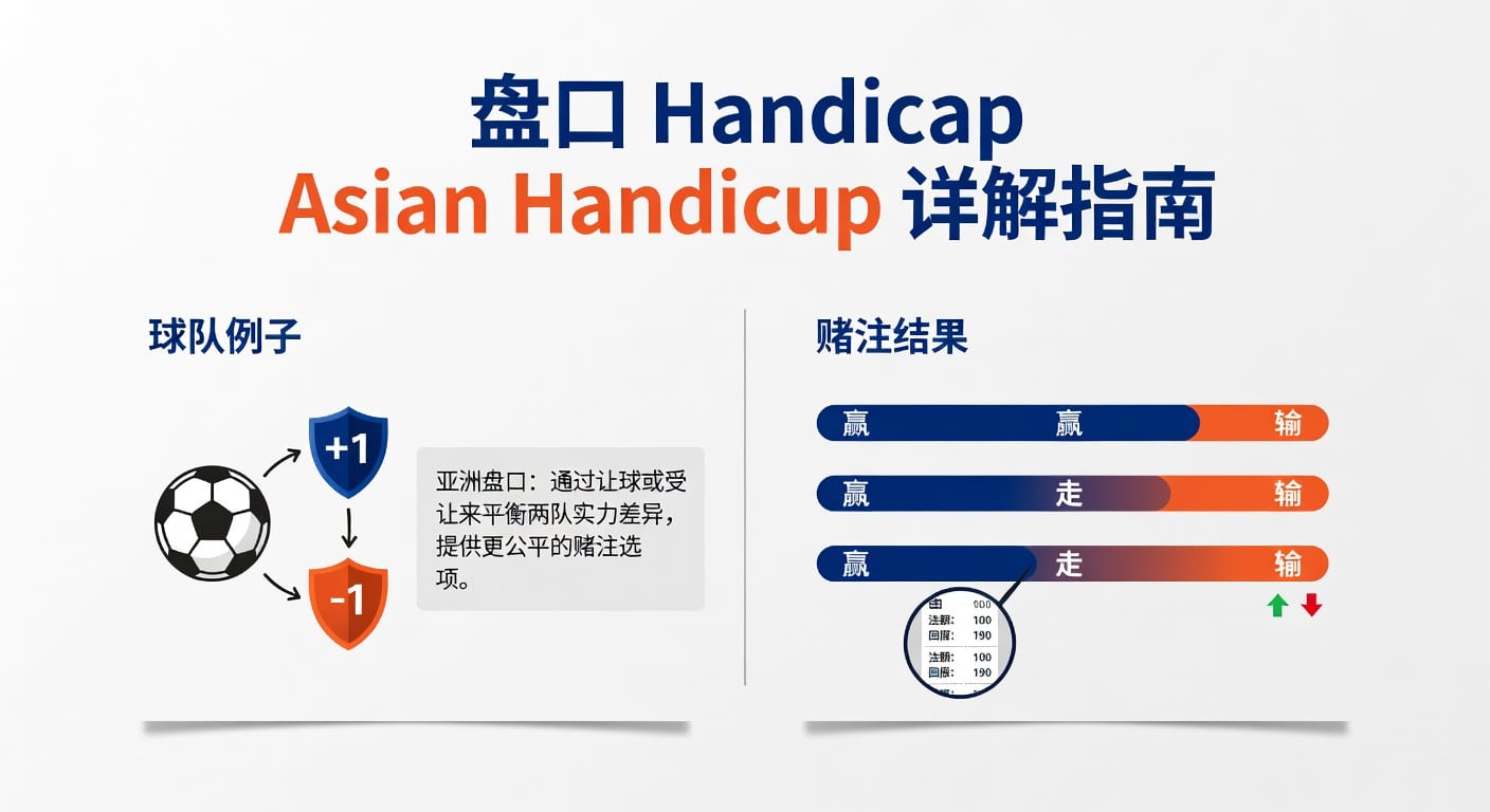 盘口 handicap asian handicap：亚洲让球盘口玩法解析 2026年世界杯投注网
