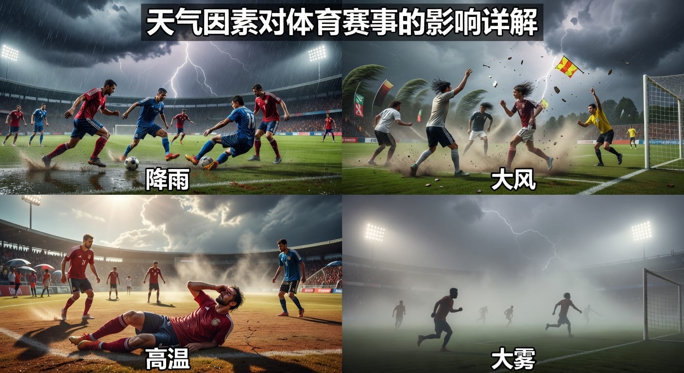 天气因素 weather factors：资深分析师解读体育赛事影响与博彩策略